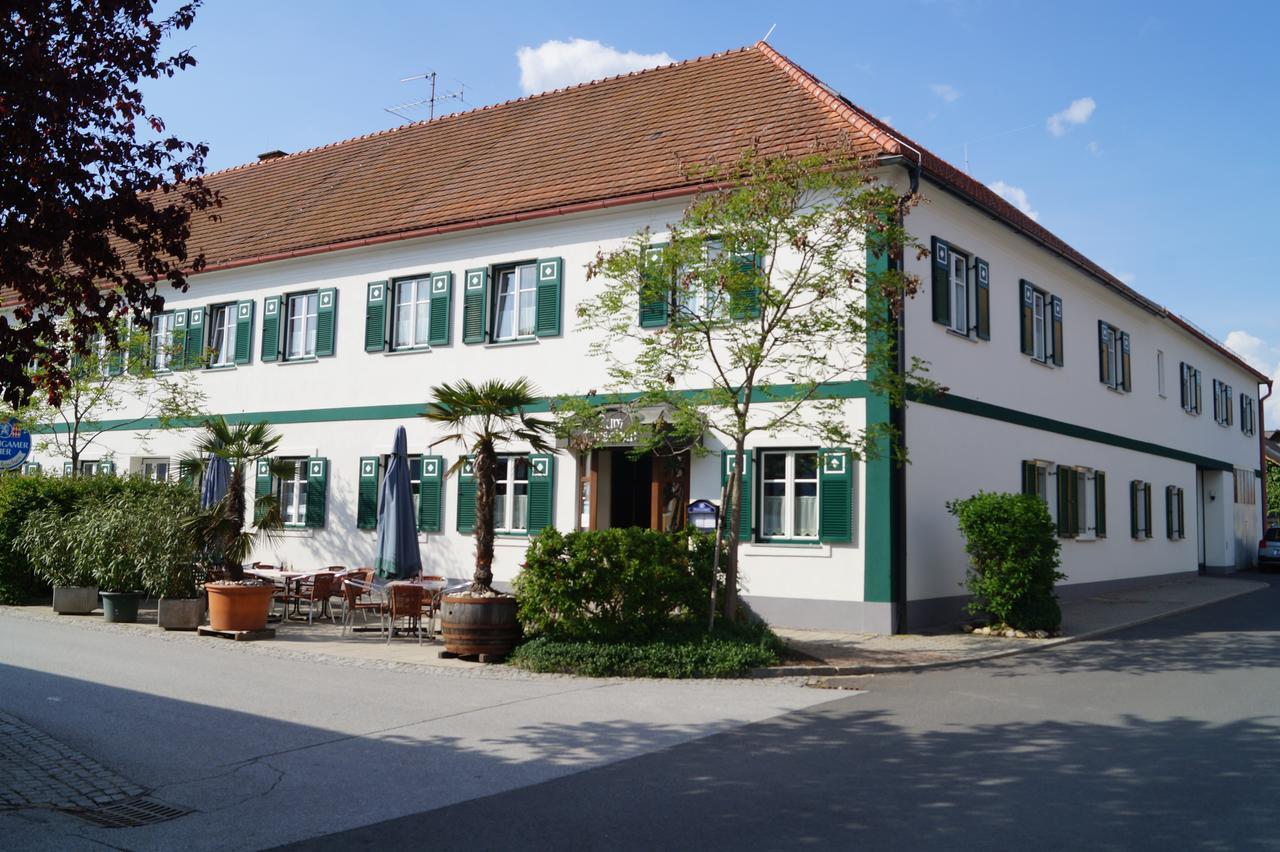 Gasthof Zum Hirschen Burgau Esterno foto